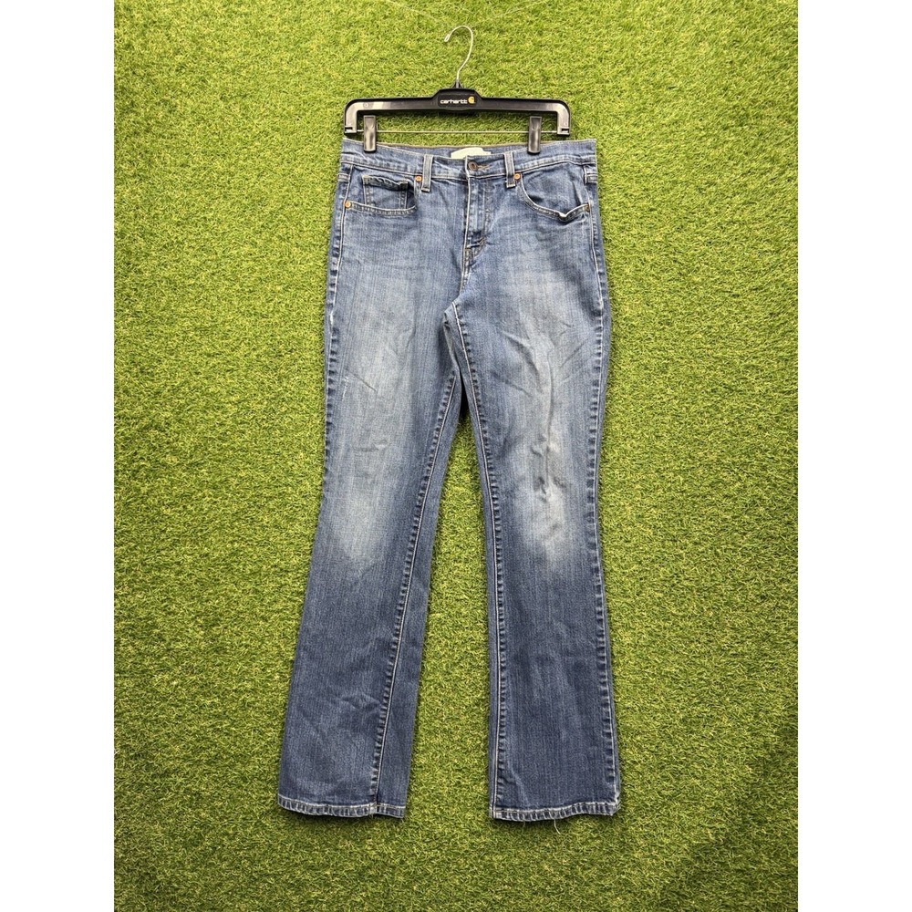Levis 515 Bootcut Jeans Womens 8 L Western Boho Chic Casual Medium Wash 30x32